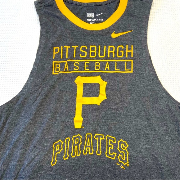 The Nike Tee MLB Pittsburgh Pirates Tank Top Cooperstown Collection - Picture 2 of 3